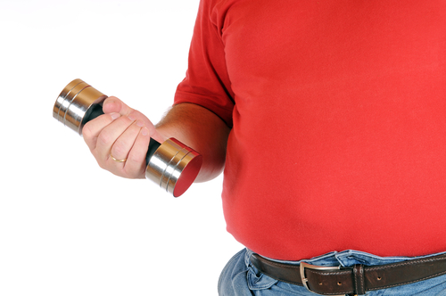 effect of obesity on muscles
